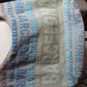 Robin Ruth Barcelona Blue and Gray Tote